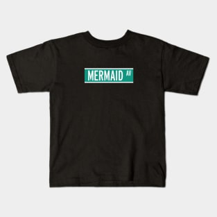 Mermaid Ave Kids T-Shirt